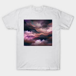 Aesthetic Stormy Clouds T-Shirt